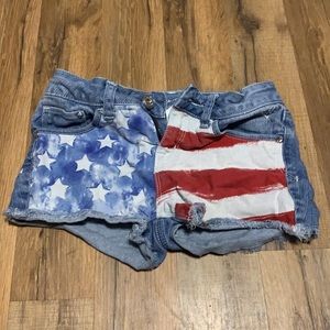 Girls size 10 justice shorts